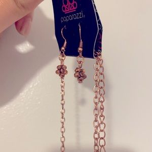 Flower Earrings and Necklace Set